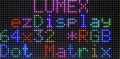 Rgb Dot Matrix Led Display Lumex Dec 2018 Photonics Spectra
