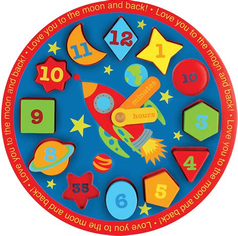 A wide variety of digital clock wooden puzzle options are available to you, such as material, style, and gender. Wooden Clock Puzzle - Space - - Fat Brain Toys