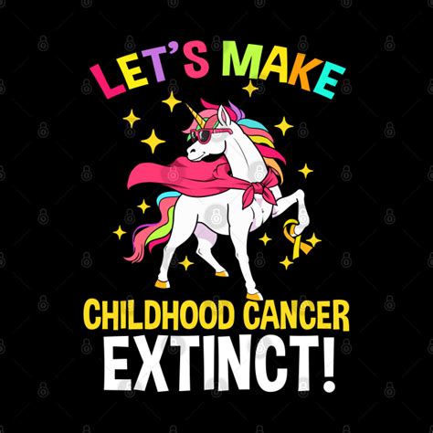 Childhood Cancer Awareness Unicorn Fight Childhood Cancer Product
