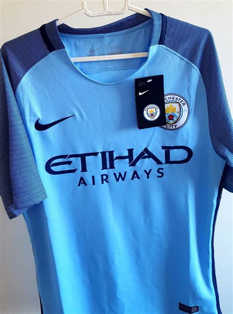 Matchworn trikot nicolas otamendi manchester city. Camisa Manchester City 16/17 Home Original Pronta Entrega ...