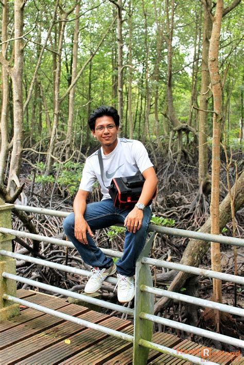 Diameter pohonnya sampai 40 cm. Hanif Redland: Hutan Paya Bakau Manjung & Kuala Sepetang