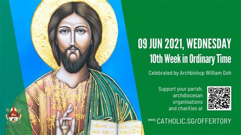 Catholic Weekday Mass Today Online Wednesday 10th Week In Ordinary