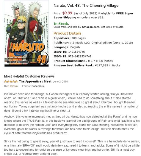 Khairuls Anime Collections Naruto Manga Volume 58 48 From Amazon