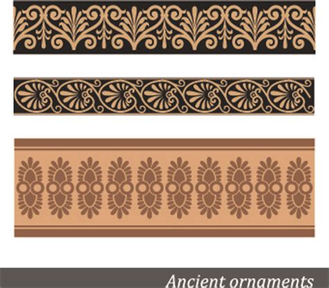 Use them in commercial designs under lifetime, perpetual & worldwide rights. Ancient ornament pattern vector Free vector in ...