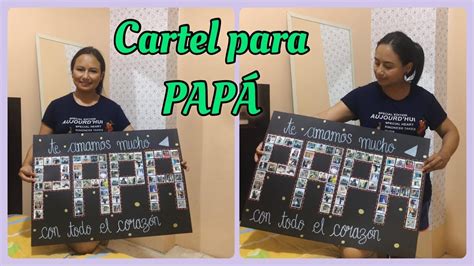 Cartel Gigante Para PapÁ Youtube