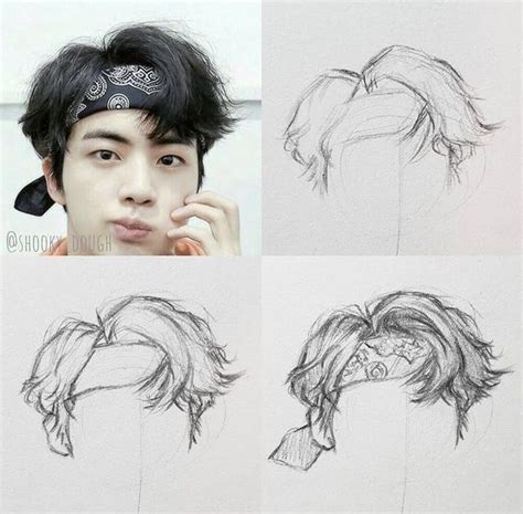 Drawing Male Hair Boy Drawing Face Drawing Drawing Tips Anime
