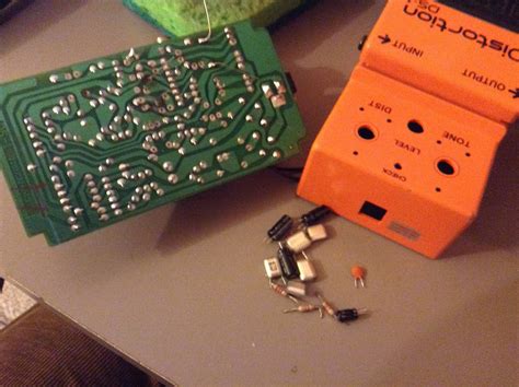 Integrated Circuit Modifying A Boss Ds 1 Distortion Pedal Possible