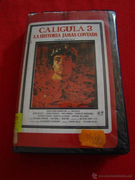 Vhs Caligula 3 La Historia Jamas Contada Comprar Películas Para