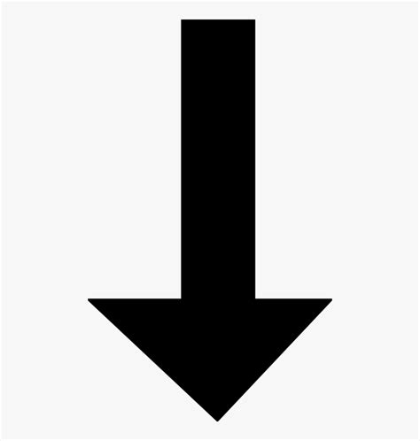 Arrow Pointing Down Arrow Pointing Down Png Transparent Png Kindpng
