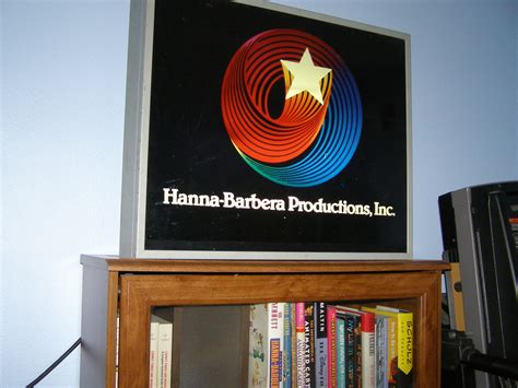 Funtastic world of hanna barbera credits september 1985. HB Swirling Star Logo Light Box on Bookshelf | irweasel ...