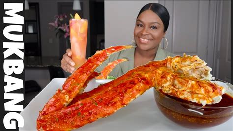 King crab legs are much larger and are sold by the individual leg. GIANT KING CRAB LEGS +SEAFOOD BOIL MUKBANG | STORYTIME ...
