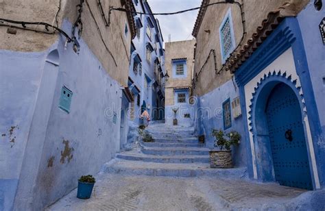 Chefchaouen Morocco The Blue City Stock Photo Image Of City