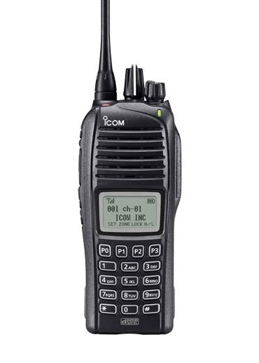 Icom Ic F3262dt Digital Vhf Handheld Radio