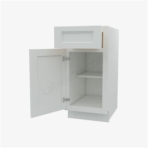 Tw B15 Single Door Base Cabinet Forevermark Uptown White