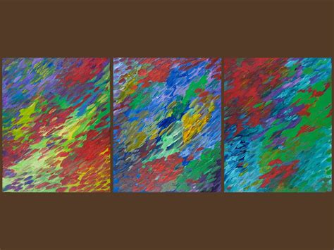 48 Original Modern Abstract Heavy Texture Impasto Painting Wall Décor