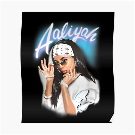 Aaliyah Posters Redbubble