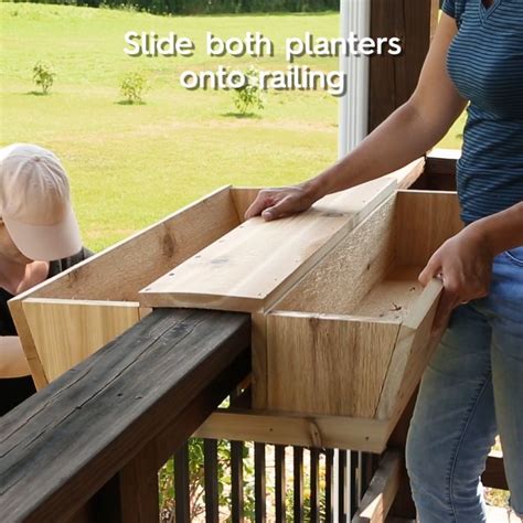 Because they are diy ideas, so you can recycle old items around your house such as tin cans or other plastic containers, or even shoe organizers and gutters are all great used as unique railing planters too. Build Your Own DIY Railing Planter for Custom Curb Appeal ...
