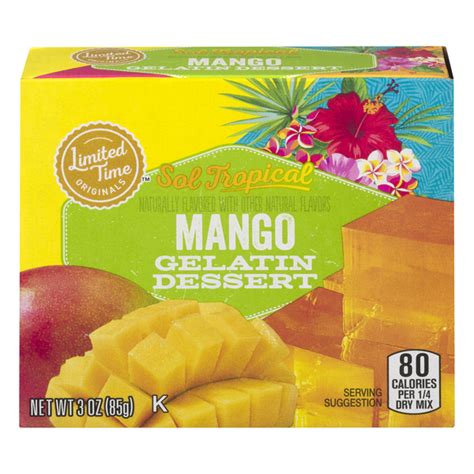 Save On Martins Limited Time Sol Tropical Gelatin Dessert Mango Order Online Delivery Martins