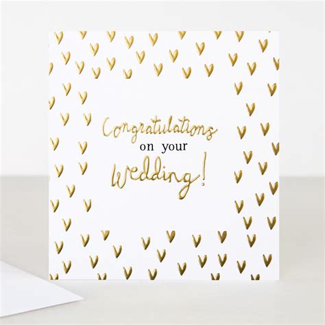 Congratulations On Your Wedding Card By Caroline Gardner Vibrant Home