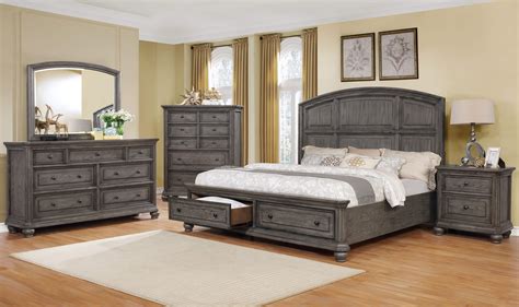Lovania 6 Piece Queen Size Storage Bedroom Set Casa Leaders Inc
