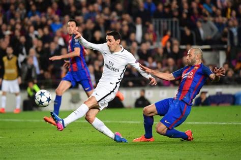 Angel di maria, cavani and julian draxler were in superb form as manager unai emery masterminded his first victory over barca in 23. Diaporama - Barça - PSG (6-1) : HISTORIQUE ! - Onze Mondial