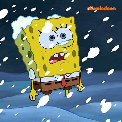 Winter Wonderland Scene Spongebob Spongebob Squarepants Open