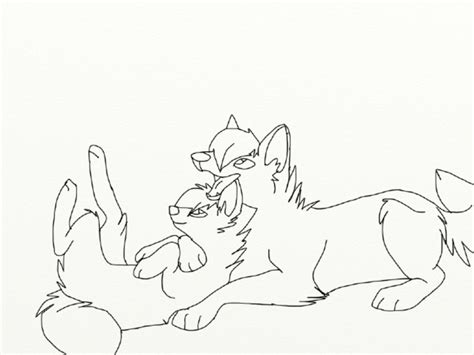 Deviantart is the world's largest online social community for artists and art enthusiasts, allowing people to connect through the creation and sharing of art. Wolf Couple Lineart:Happy Cuddle by StrikerRoyalLove on ...