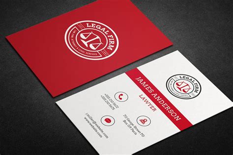 Lawyer Business Card Template Free And Premium 32 Templates