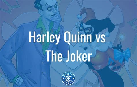 Harley Quinn Vs The Joker Who Would Win Qualitycomix