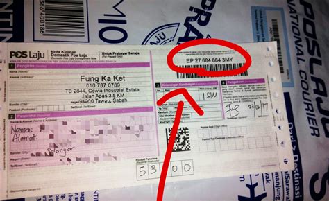 Track and trace your package/parcel/shipment online. Semak Tracking Number Pos Laju Malaysia Melalui Online Dan ...