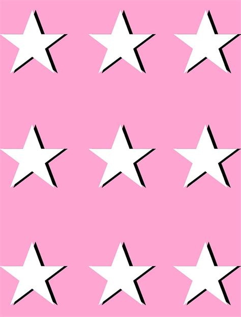 3440x1440px 2k Free Download Pink Stars Preppy Wall Collage Preppy