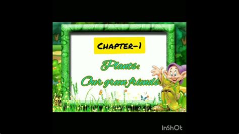 Class 4sciencechapter 1plantsour Green Friendschlorophyll Is