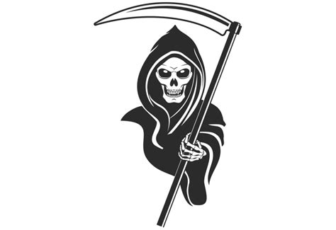Grim Reaper Logo Transparent