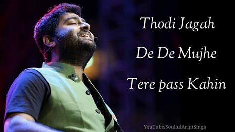 Thodi Jagah De De Mujhe Full Audio Song Arijit Singh Thodijagah