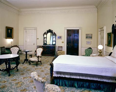 View Of President John F Kennedys Rooms White House In 1962