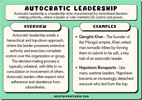 22 Autocratic Leadership Examples And Traits 2023
