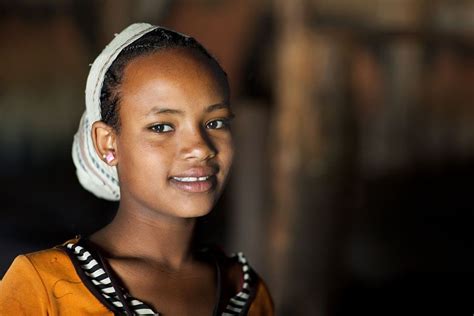 211 Girl From The Gurage Minority Ethiopia African People People