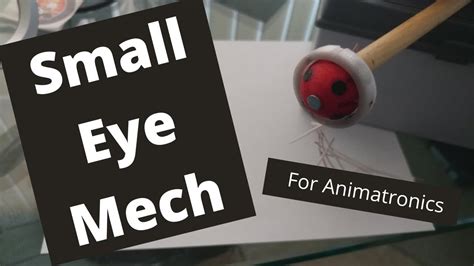 3d Printed Animatronic Eyes Part 1 Smallest Eye Mechanism Youtube