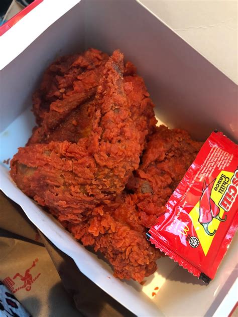 If you google the phrase ' ayam goreng viral', it reveals the iconic ayam goreng mcd that we have all come to love and enjoy. ~R.E.D. is equal to Z.I.R.A.~: ayam goreng McD 3x spicy
