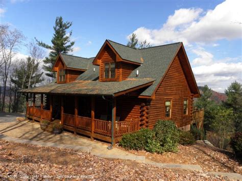 Trailside structures frontier log homes big twig homes gingrich builders rem construction service estes park austria hof lodging. NC Mountain Log Cabin for Sale New River Access: Jefferson ...