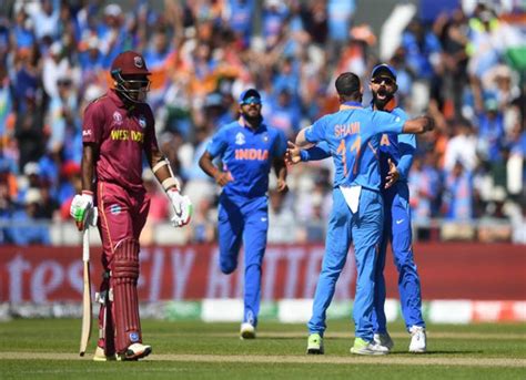 Shai hope and shimron hetmyer scored a hundred each. India vs West Indies Live Score: World Cup 2019 India vs ...