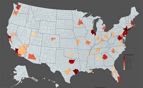 Top 50 Us Metro Areas By Gdp