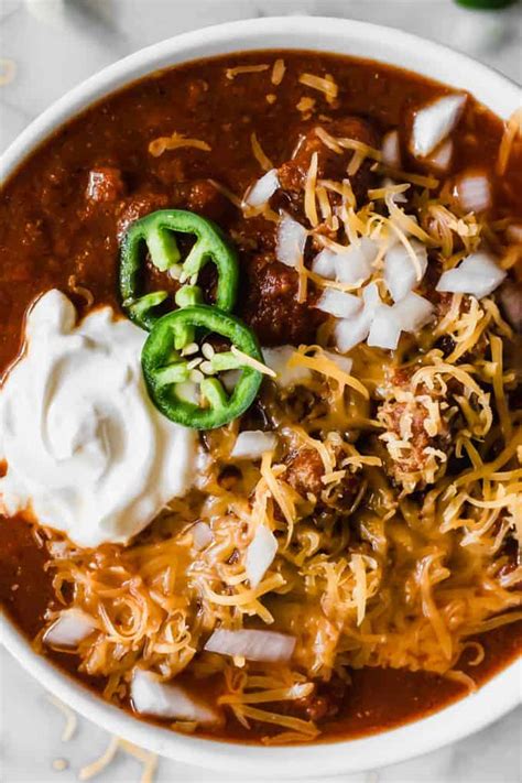Texas Red Chili Recipes Slow Cooker Texas Red Chili Dadcooksdinner