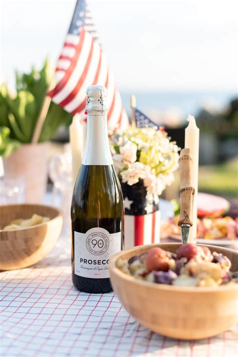 Memorial Day Picnic Featuring 90 Cellars Prosecco Life On Phillips Lane