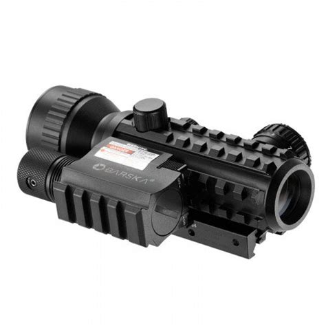 Buy Barska 2x30mm Multi Rail Tactical Red Dot Sight Glx Red Laser Combo