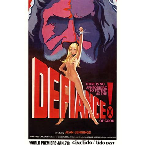 Jean Jennings In The Defiance Of Good Stunning Art 24x36 Poster