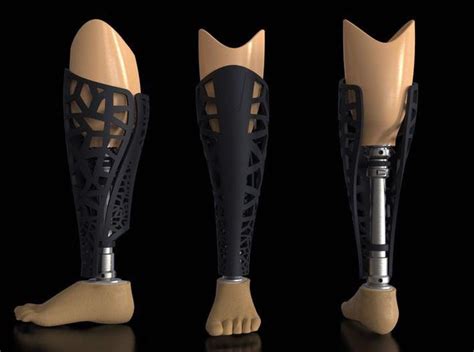Prosthetic Cover By Miaa On Shapeways Prosthetics 3d Printing