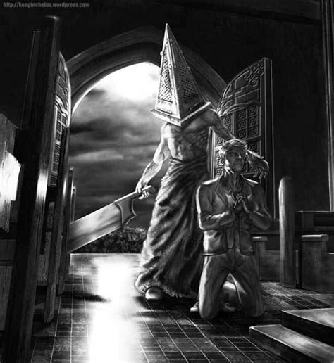 Silent Hill Pyramid Head Loved This Character Silent Hill Movies Silent Hill Creepy Pictures
