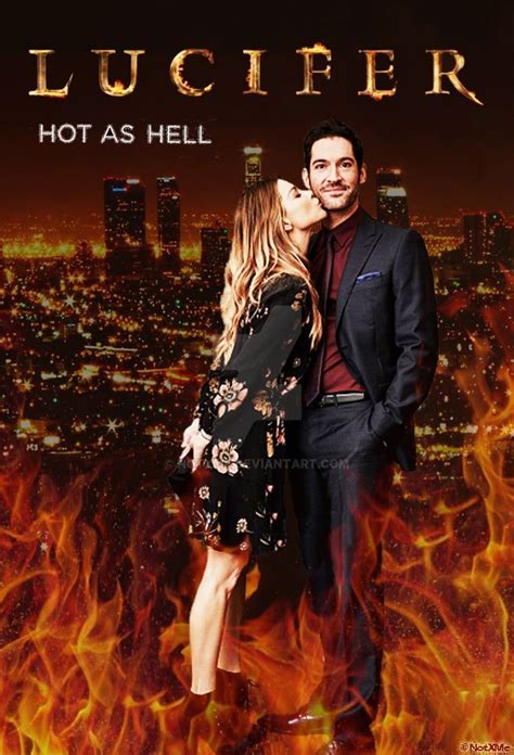 Deckerstar Chloe And Lucifer Hot As Hell By Notxme On Deviantart