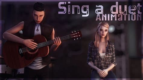 Animation Pack Sing A Duet Alien Purple On Patreon In 2021 Sims 4